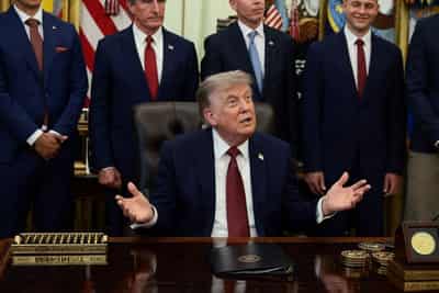 Image for Trump says Venezuela is not ready for elections, but has made progress