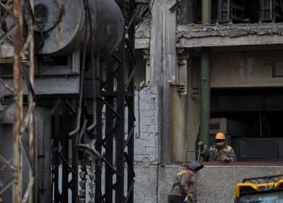 Image for Ukrainian energy workers in endless race to repair damage from Russian strikes