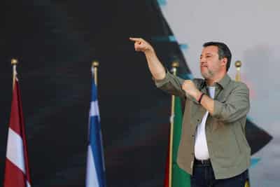 Image for Italy's Salvini calls for 5% annual levy on top 10 banks