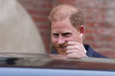 Image for Prince Harry arrives in the UK, ITV News reports