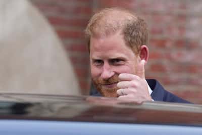 Image for Prince Harry arrives in the UK, ITV News reports