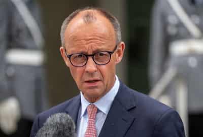 Image for Germany's Merz: want to keep Schengen area but cannot be abused