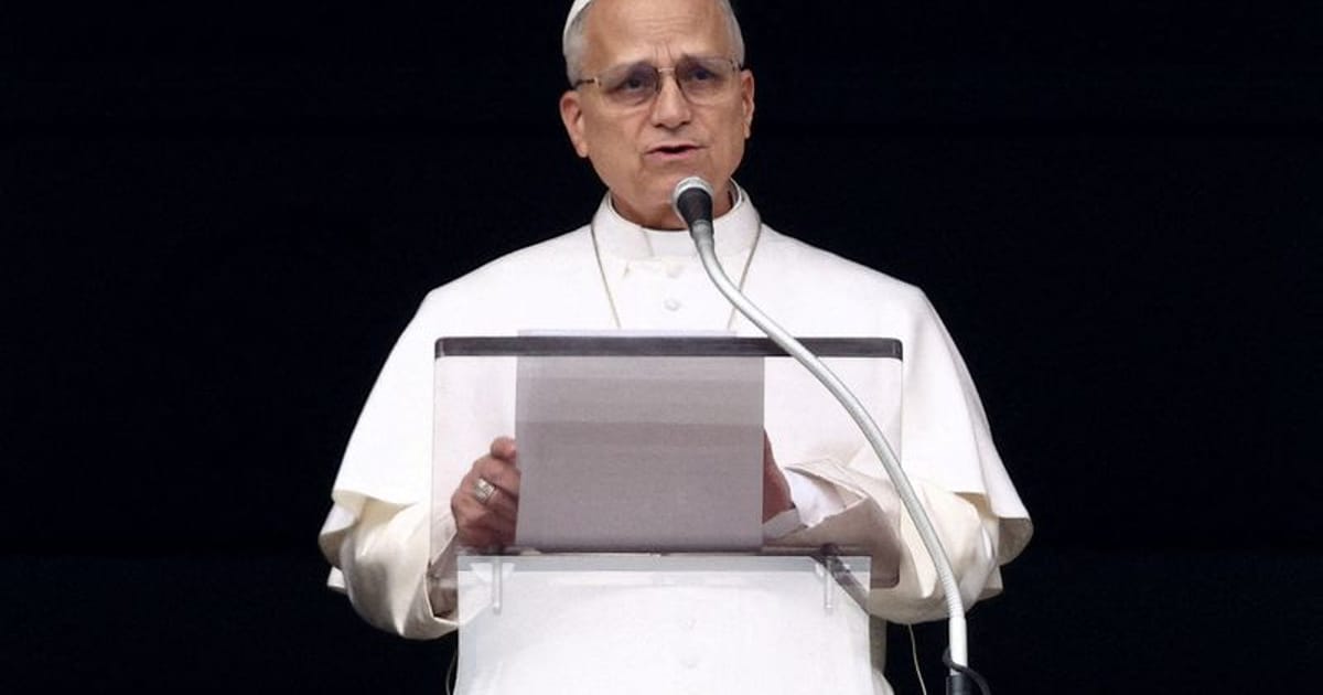 Pope Leo Urges World Leaders to Renounce War Amid Iran Conflict