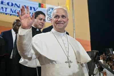 Image for Pope, attacked again by Trump, tells Cameroon 'rich and powerful' threaten peace
