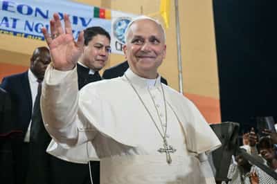 Image for Pope, attacked again by Trump, tells Cameroon 'rich and powerful' threaten peace