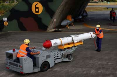 Image for Taiwan beefs up anti-ship missile arsenal to counter threat of Chinese invasion