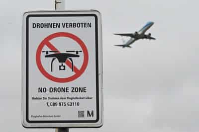 Image for Germany links Belgium drone incidents to frozen Russian assets dispute