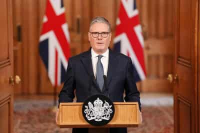 Image for UK's Starmer says US can use British bases for defensive strikes against Iran missiles