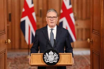 Image for UK's Starmer says US can use British bases for defensive strikes against Iran missiles