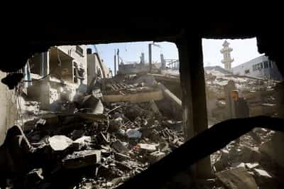 Image for Israeli strike in Gaza kills seven people, including two women, medics say