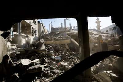 Image for Israeli strike in Gaza kills seven people, including two women, medics say