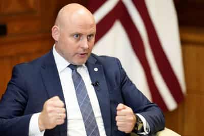 Image for Latvia boosts security at dam, gas storage facility due to Russian threat, PM says