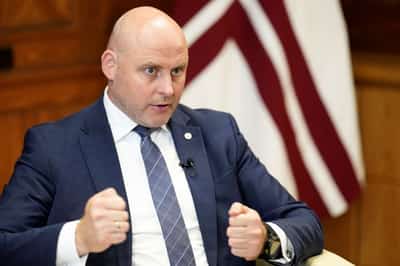 Image for Latvia boosts security at dam, gas storage facility due to Russian threat, PM says