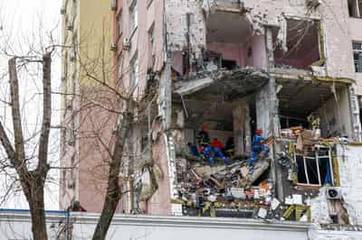 Image for Russia downs 111 Ukrainian drones in three hours, defence ministry says