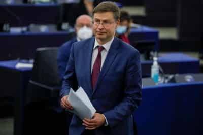 Image for Before summit, EU urges U.S. to &#8220;walk the talk&#8221; on trade disputes
