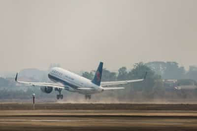 Image for Chinese extricated from Myanmar scam centres fly home from Thailand