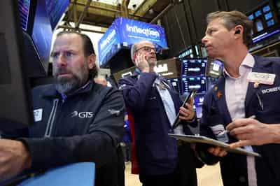 Image for Trading Day: Wall St rally fades as European shares close at record high; crude surges on supply worries