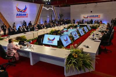 Image for Top diplomats gather for security forum in Southeast Asia