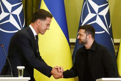 Image for NATO Chief: NATO allies, Ukraine working on security guarantees so Russia will never attack again
