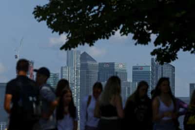 Image for UK firms grow at slowest in 6 months as rate hikes weigh: PMI