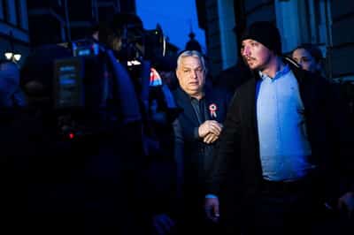 Image for EU leaders fail to convince Hungary's Orban to lift block on Ukraine loan