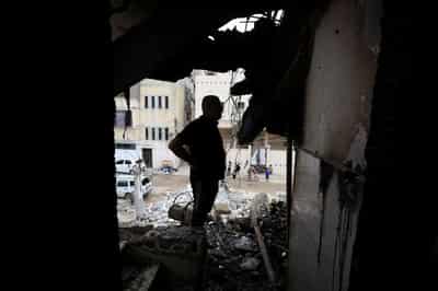 Image for Israeli airstrike kills family of six in Gaza, medics say