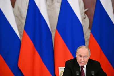 Image for Kremlin on Trump's 'playing with fire' comments: Putin puts national interests first