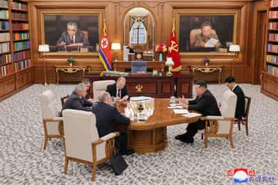Image for North Korea will help Russia rebuild Kursk after Ukrainian incursion, Kim tells Putin ally