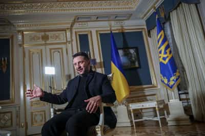 Image for Russia to intensify strikes on Ukraine after Zelenskiy interview
