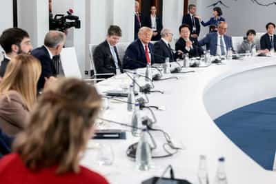 Image for G7 leaders vow closer ties on AI as they hash out 'trusted partners' scheme