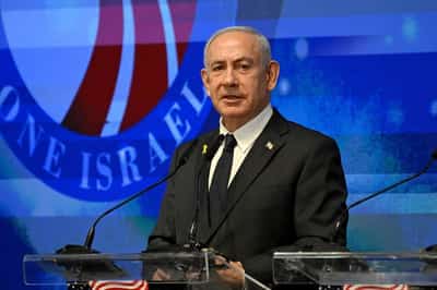 Image for Israel police arrest man for threatening to kill Netanyahu