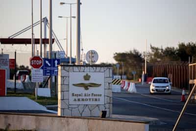 Image for British air base in Cyprus hit by suspected drone strike, Sky News reports