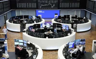 Image for Risk-off mood hits European shares; Sino-U.S. tensions weigh