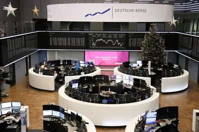 Image for European shares rise, dollar supported by higher bond yields
