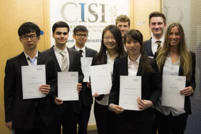 Image for ELEVEN ELITE MSC STUDENTS WIN CISI EDUCATIONAL TRUST AWARDS 2014