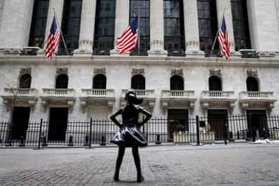 Image for Global stocks slide on inflation fears, dollar gains