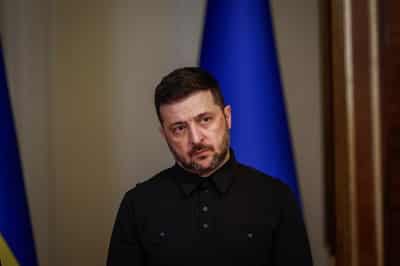 Image for Zelenskiy hopes Middle East agreement can lead to peace with Russia
