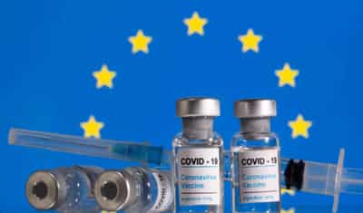 Image for EU slightly cuts estimates for vaccine deliveries this year