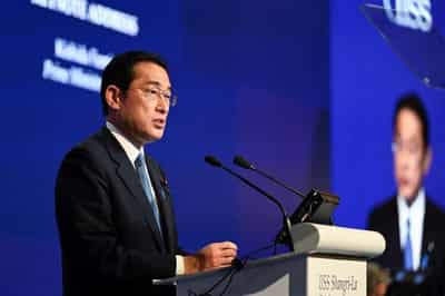 Image for At Asia security summit, Japan vows to boost regional security role