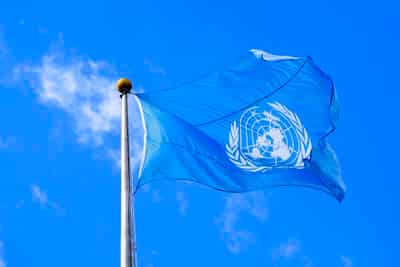 Image for Macron says UN conference on Israel-Palestinian issue postponed after attack on Iran