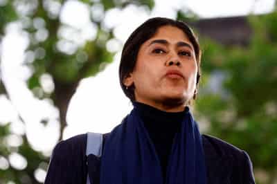 Image for French far-left MEP Rima Hassan to be tried in July over post on X