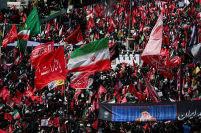 Image for Iran says it hits US military targets in Gulf, prepares to bury slain leader