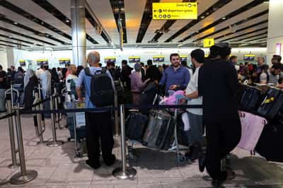 Image for UK police arrest man over hack that affected European airports