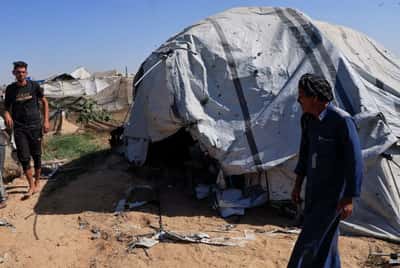 Image for Israeli fire kills five people, including a child, in Gaza, medics say