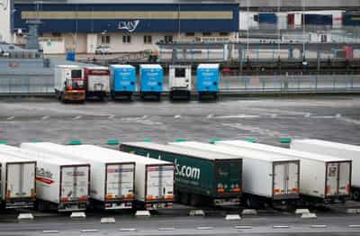 Image for UK eases post-Brexit controls on vehicles taking goods to the EU