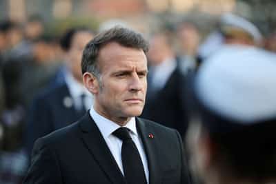 Image for Macron says it is unrealistic to open Hormuz Strait by force
