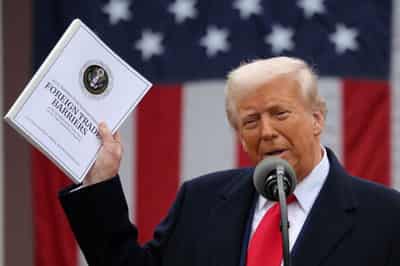 Image for Trump's tariff tally: $34 billion and counting, global companies say