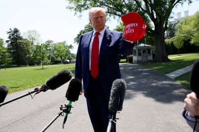 Image for New York cardinal says Trump AI pope image 'wasn't good'