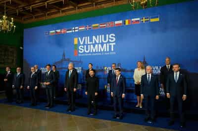 Image for NATO east flank backs Ukraine membership, Poland, Romania and Lithuania say