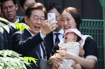 Image for South Korea's Lee Jae-myung rides martial law momentum to presidency